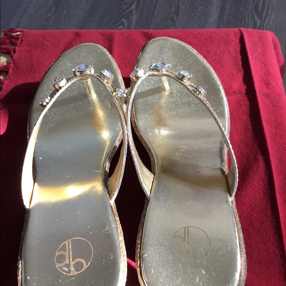 DB fashion shoe cork wedge sandals $35 size 7.5